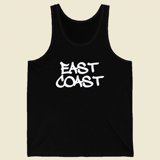 East Coast Legend Hip Hop Retro Mens Tank Top