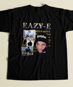 Eazy E Eternal Rapper Hip Hop 80s Mens T Shirt