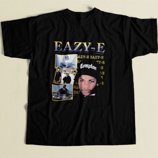 Eazy E Eternal Rapper Hip Hop 80s Mens T Shirt