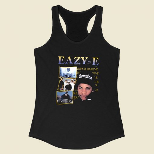 Eazy E Eternal Rapper Hip Hop Racerback Tank Top