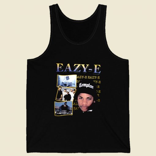 Eazy E Eternal Rapper Hip Hop Retro Mens Tank Top