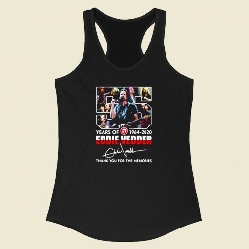 Eddie Vedder 1964 2020 Racerback Tank Top