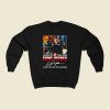 Eddie Vedder 55 Years Signature 80s Sweatshirt Style