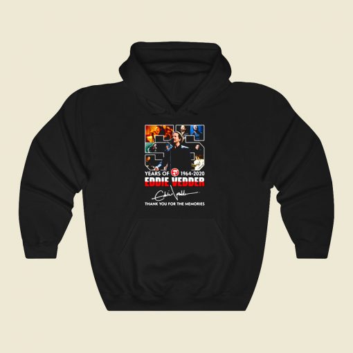 Eddie Vedder 55 Years Signature Cool Hoodie Fashion