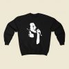 Eddie Vedder Sillhoute 80s Sweatshirt Style