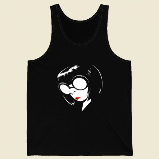 Edna Mode Incredibles Retro Mens Tank Top