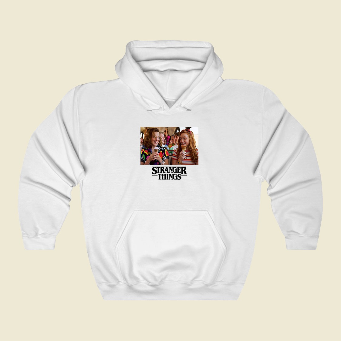 Eleven And Max Stranger Things Cool Graphic Hoodie - Grltee.com
