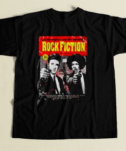 Elvis Presley Rock Fiction 80s Mens T Shirt