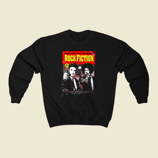 Elvis Presley Rock Fiction 80s Sweatshirt Style