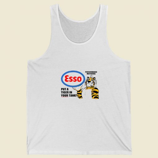 Esso Put A Tiger In The Tank Summer Tank Top