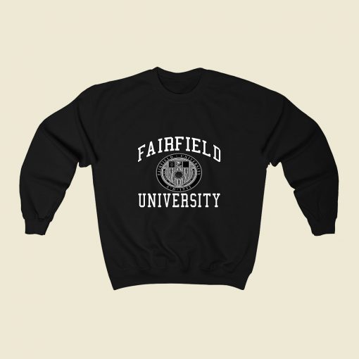 Fairfield University 80s College 80s Sweatshirt Style