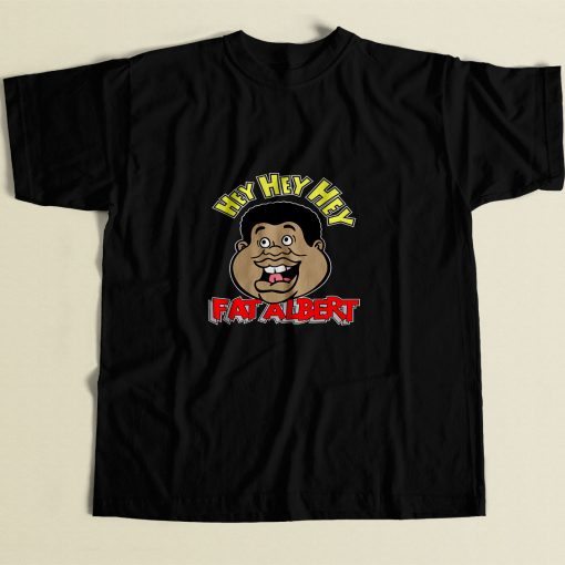 Fat Albert Face 80s Mens T Shirt