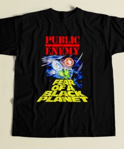 Fear Of A Black Planet Public Enemy 80s Mens T Shirt