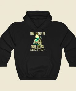 Final Fantasy Vii Social Distance Training Cool Hoodie Fashion