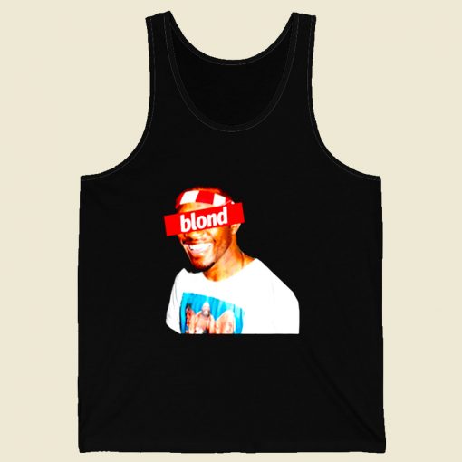 Frank Ocean Blond Meme Retro Mens Tank Top