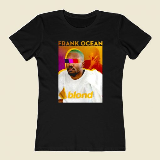 Frank Ocean Blonde Cover 80s Womens T shirt