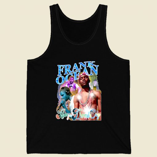 Frank Ocean Boys Dont Cry Retro Mens Tank Top