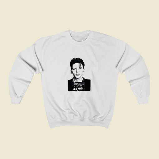 Frank Sinatra Mug Shot Sweatshirt Street Style