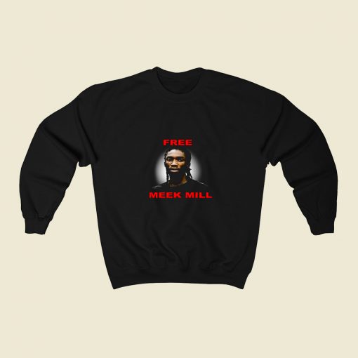 Free Meek Mill 80s Sweatshirt Style