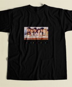 Friends Show Cast 80s Mens T Shirt