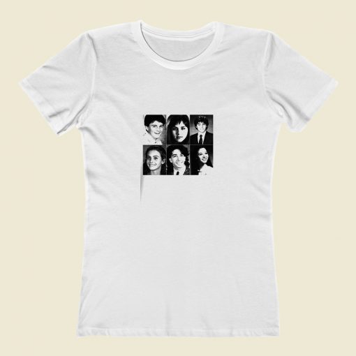 Friends Tv Cast High School Yearbook Classic Women T Shirt