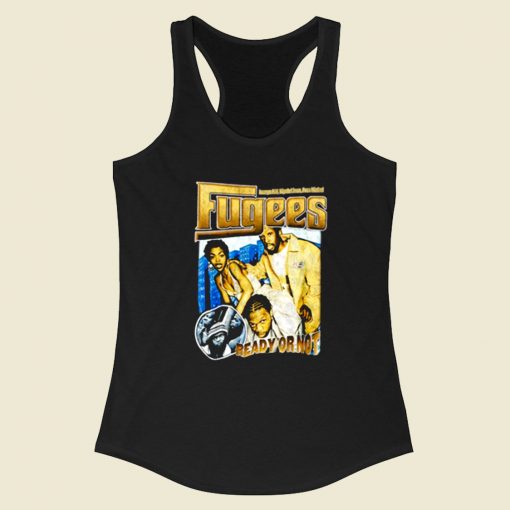 Fugees Lauryn Hill Ready Or Not Racerback Tank Top