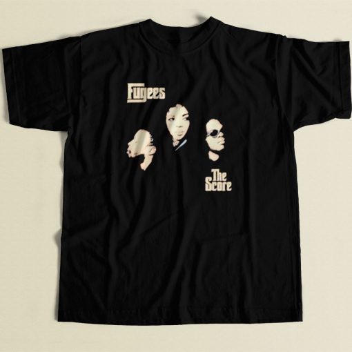 Fugees The Score Classic Collaboration 80s Mens T Shirt