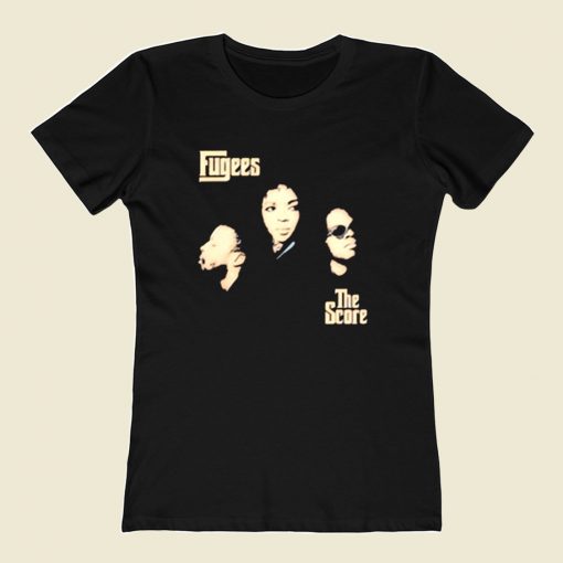 Fugees The Score Classic Collaboration 80s Womens T shirt