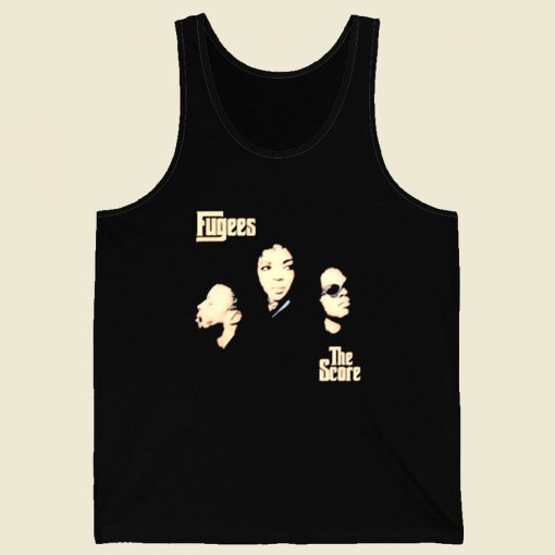 Fugees The Score Classic Collaboration Retro Mens Tank Top