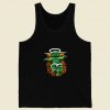 Funny Baby Yoda Jesus King T Shirt Retro Mens Tank Top