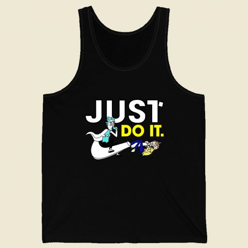 Funny Rick Just Do It Men Tank Top Style