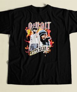 G Unite Feat 50 Cent Battle Rap 80s Mens T Shirt