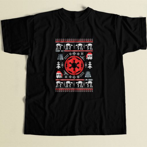 Galactic Space Christmas Cool Men T Shirt