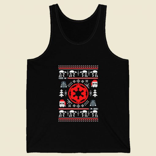 Galactic Space Christmas Men Tank Top Style