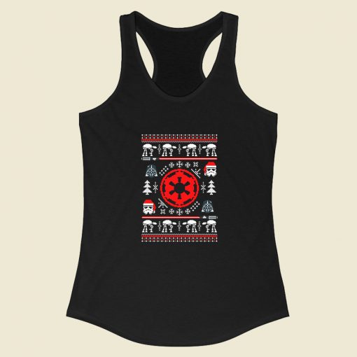 Galactic Space Christmas Racerback Tank Top Fashionable