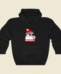 Gangsta Wrapper Santa Claus Cool Hoodie Fashion