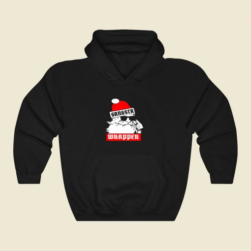 Gangsta Wrapper Santa Claus Cool Hoodie Fashion