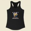 Garth Brooks X Garfield Garf Brooks Vintage Cartoon T Shirt Racerback Tank Top