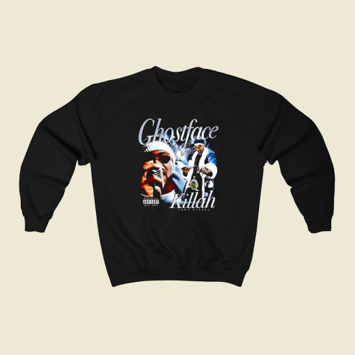 Ghostface Killah Tony Starks Rapper 80s Sweatshirt Style