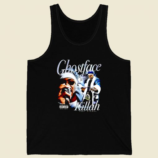 Ghostface Killah Tony Starks Rapper Retro Mens Tank Top