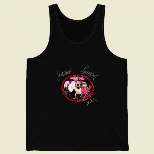 Gish Smashing Pumpkins Band Retro Mens Tank Top