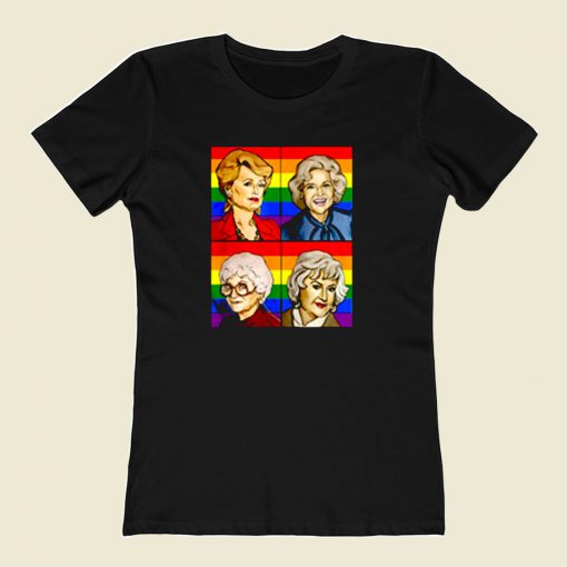 Golden Girls Lgbt Say Lesbian Rights 80s Womens T shirt