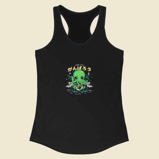 Good Luck Cthulhu Racerback Tank Top