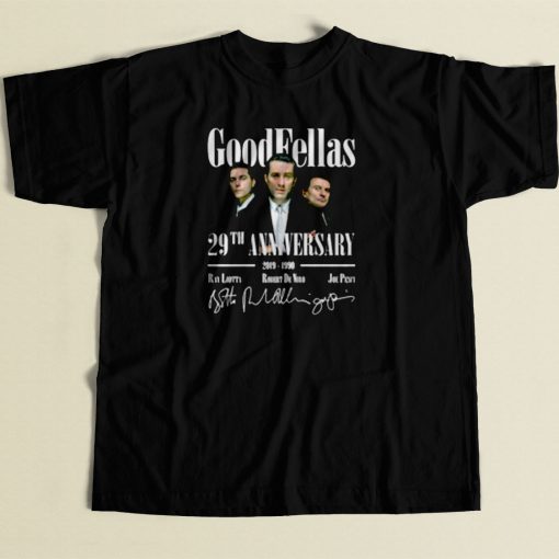 Goodfellas 29th Anniversary 80s Mens T Shirt