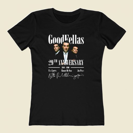 Goodfellas 29th Anniversary 80s Womens T shirt