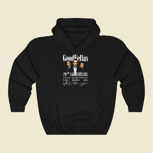 Goodfellas 29th Anniversary Cool Hoodie Fashion