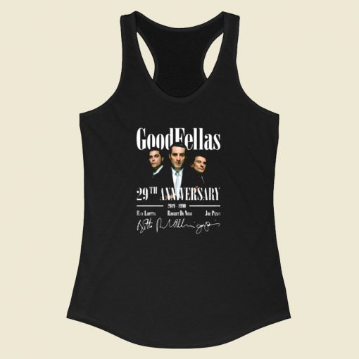 Goodfellas 29th Anniversary Racerback Tank Top