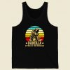 Gorilla Dadzilla Father Of The Monsters Retro Mens Tank Top