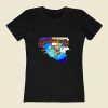 Grateful Dead Surfing Skeleton 80s Womens T shirt