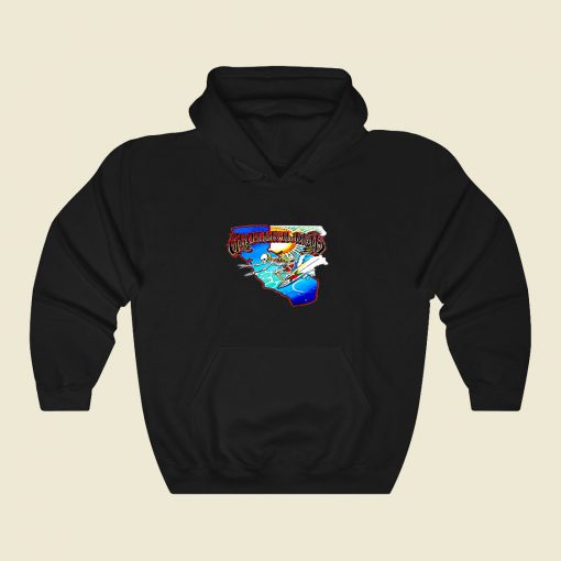 Grateful Dead Surfing Skeleton Cool Hoodie Fashion